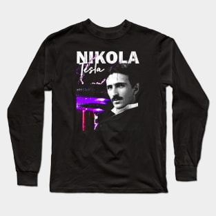 nikola tesla Long Sleeve T-Shirt